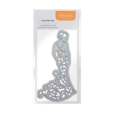 #4661  e - TONIC STUDIOS -  METAL CUTTING DIE -  BLUSHING BRIDE