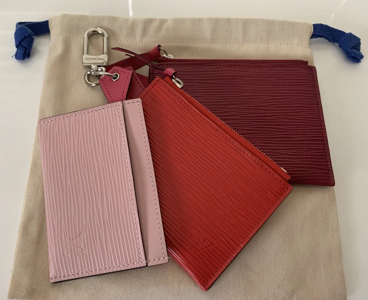 Louis Vuitton, Bags, Authentic Louis Vuitton Epi Card Wallet