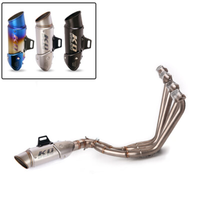 For Honda CBR650R CBR650F CB650F CB650R 2014-23 Full Exhaust Pipe Slip On System