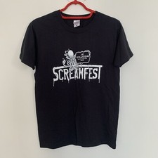 Kraken black rum T-Shirt Small Black Pub Bar Screamfest Fruit Of The Loom