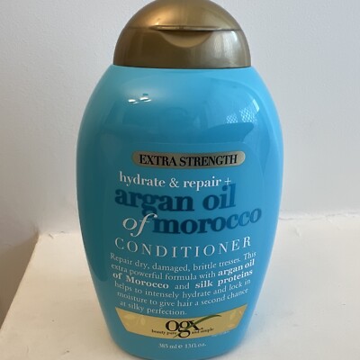 OGX Extra Strength Hydrate & Repair + Argan Oil of Morocco Conditioner .