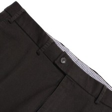 Hiltl NWT Chinos / Casual Pants Size 52 (36 US) Parma Regular Fit Green Cotton