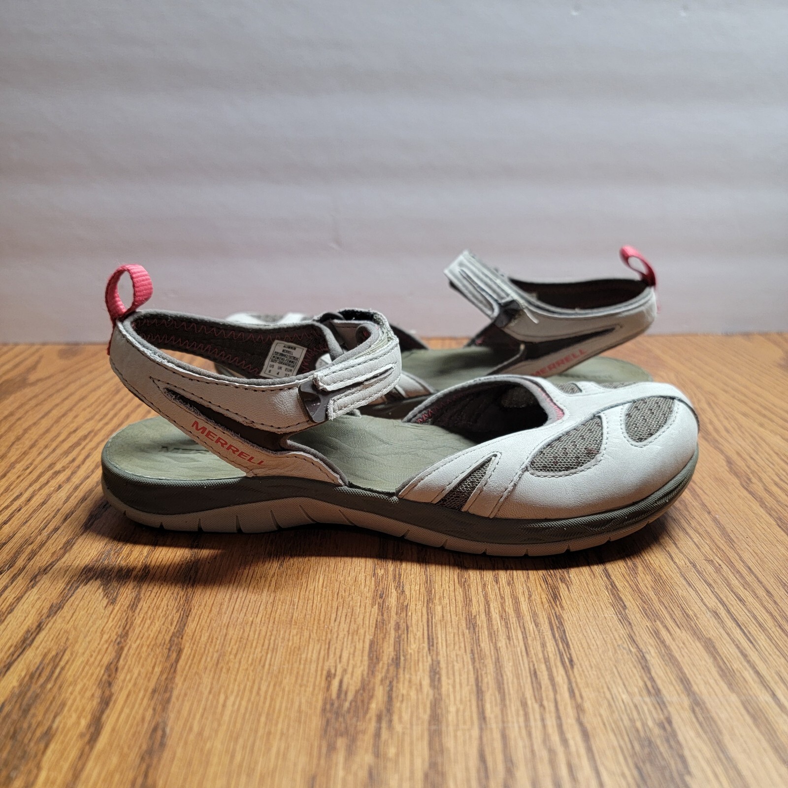 Scarpe sandali Merrell Siren Wrap Q2 donna taglia 6 alluminio cinturino alla caviglia