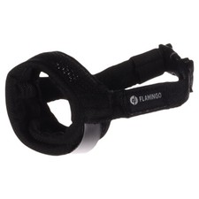 Muzzle Flamingo Rolo Noir Réglable Pour Chien - Confortable & Doux