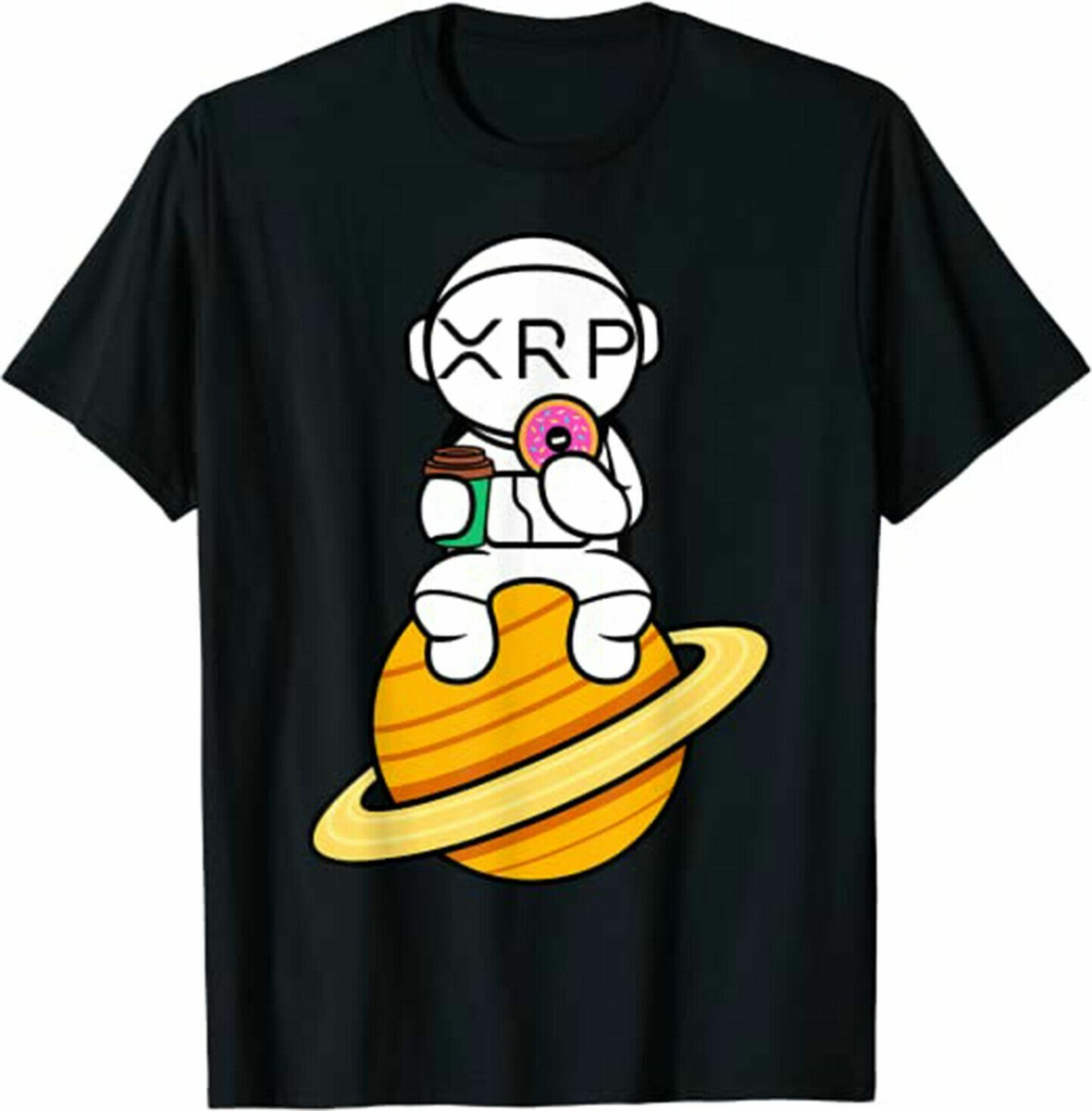 XRP Coin Crypto Currency to the Moon Astronaut T-Shirt, XRP Coin T-Shirt |  eBay