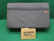 Vintage Starite soft side zippered 30 audio cassette carry/storage case 1980s