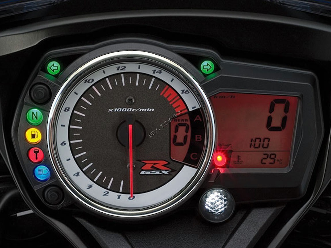 For Suzuki GSX-R1000 K5 K6 Polished Aluminium Trim Rings
