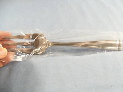 Reed & Barton WOODLAWN WESTEND Stainless Flatware 9'' Cold Meat Serving Fork