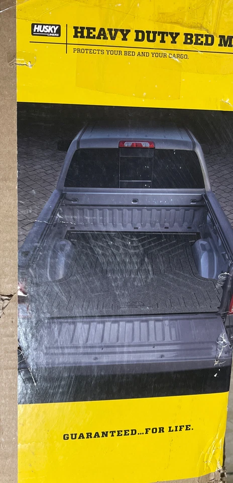 Alfombrilla de plataforma para camioneta Husky Liners de alta resistencia para Ford F-150 2015-2023 platón de 6'6" Foto 2 de 4