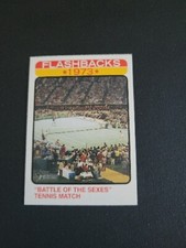 2022 TOPPS HERITAGE  FLASHBACK 1973 BATTLE OF THE SEXES TENNIS MATCH #14 A20