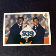 1991 Upper Deck Baseball #636 Stolen Base Leaders Lou Brock / Ricky Henderson