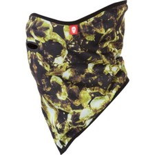 NEW Airhole Standard Snowboard 2 Face Mask - Diamonds - Waffle Fleece Warm Ski