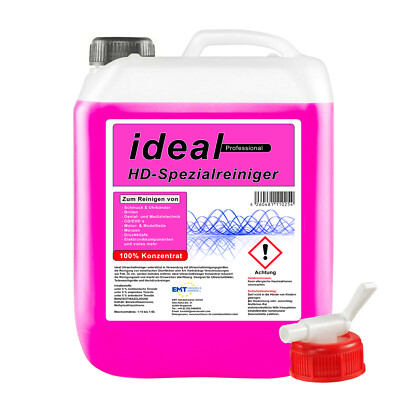 5 L ideal Professional Ultraschallrein. Konzentrat HD-Spezialrein. + Auslaufhahn