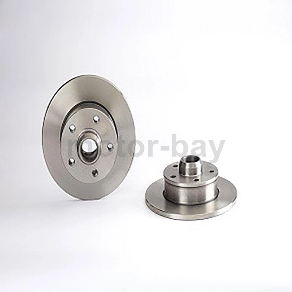 Pastilhas de freio traseiras e rotores Brembo para Volkswagen Corrado 1993 1994 - Imagem 3 de 4