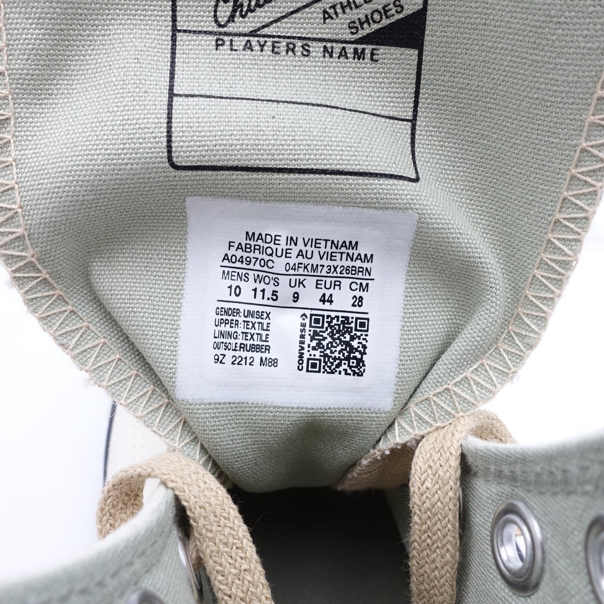 Size 10 Men's Converse Chuck 70 AT-CX Platform Sneakers A04970C