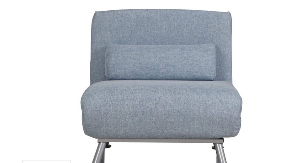 Single Folding 5 Position Convertible Sleeper Chair Sofa Bed