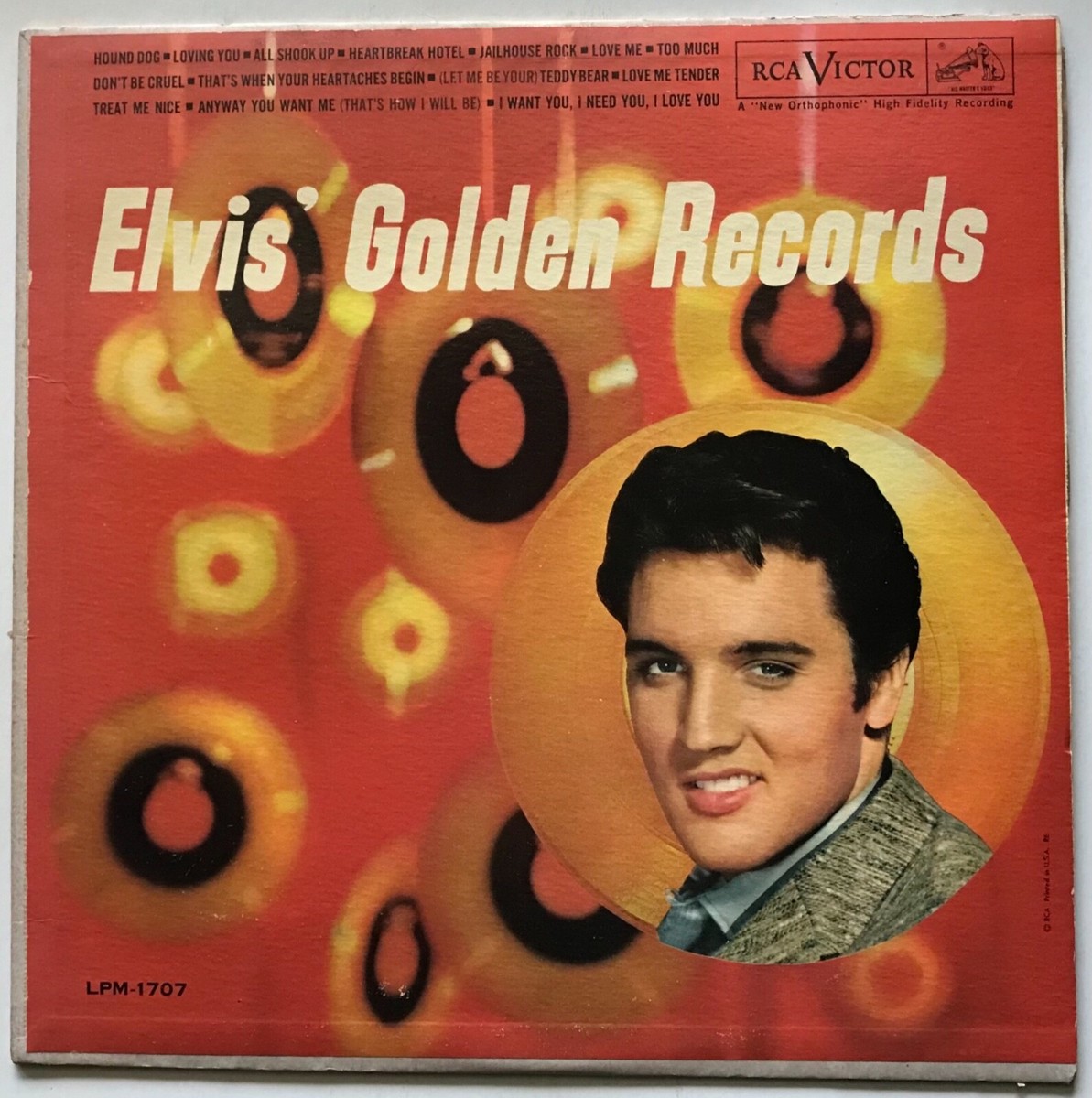 Elvis Presley - Elvis' Golden Records - 1963 - Vinyl LP - LPM-1707