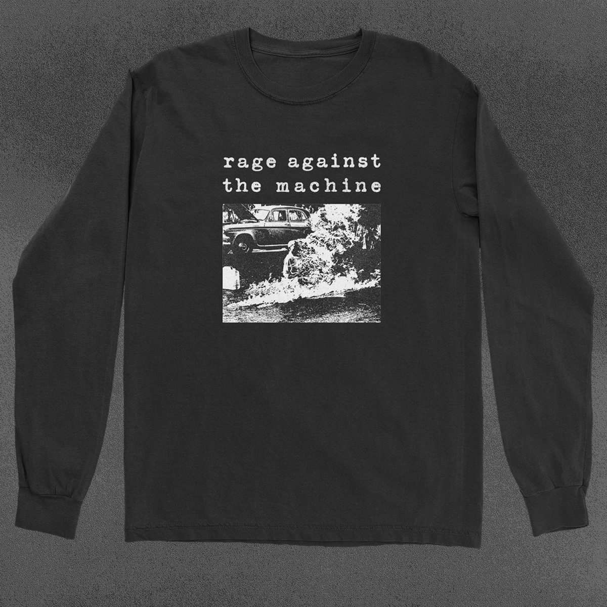 トップス RAGE AGAINST THE MACHINE LONG SLEEVE TEE Vintage Sport Long Sleeve T-Shirt | Rage Against The Machine