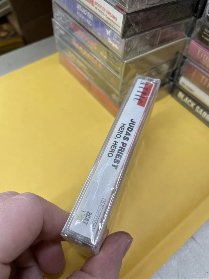 JUDAS PRIEST HERO HERO Cassette Tape 1981 Compilation Rare SEALED - Image 2 of 4