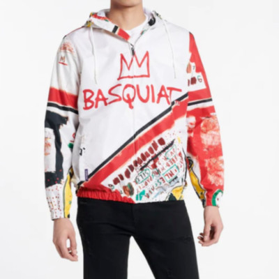 Jean-Michel Basquiat x Members Only Windbreaker Jacket Men's Size MEDIUM NWT