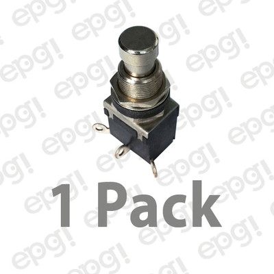 SPDT (N/O) MOM ONE SIDE (N/C) ONE SIDE METAL TOP PB SWITCH 4A @125V #66-2461-1PK