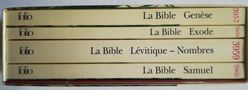 LA BIBLE NOUVELLE TRADUCTION COFFRET 4 VOLUMES GENÈSE EXODE LÉVITIQUE NOMBRES - Picture 2 of 2