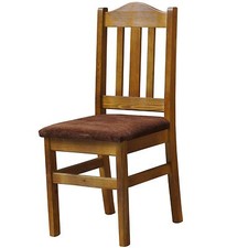 Stuhl Polsterstuhl Eiche MASSIV KIEFER HOLZ -NEU restaurantstuhl MASSIVHOLZ