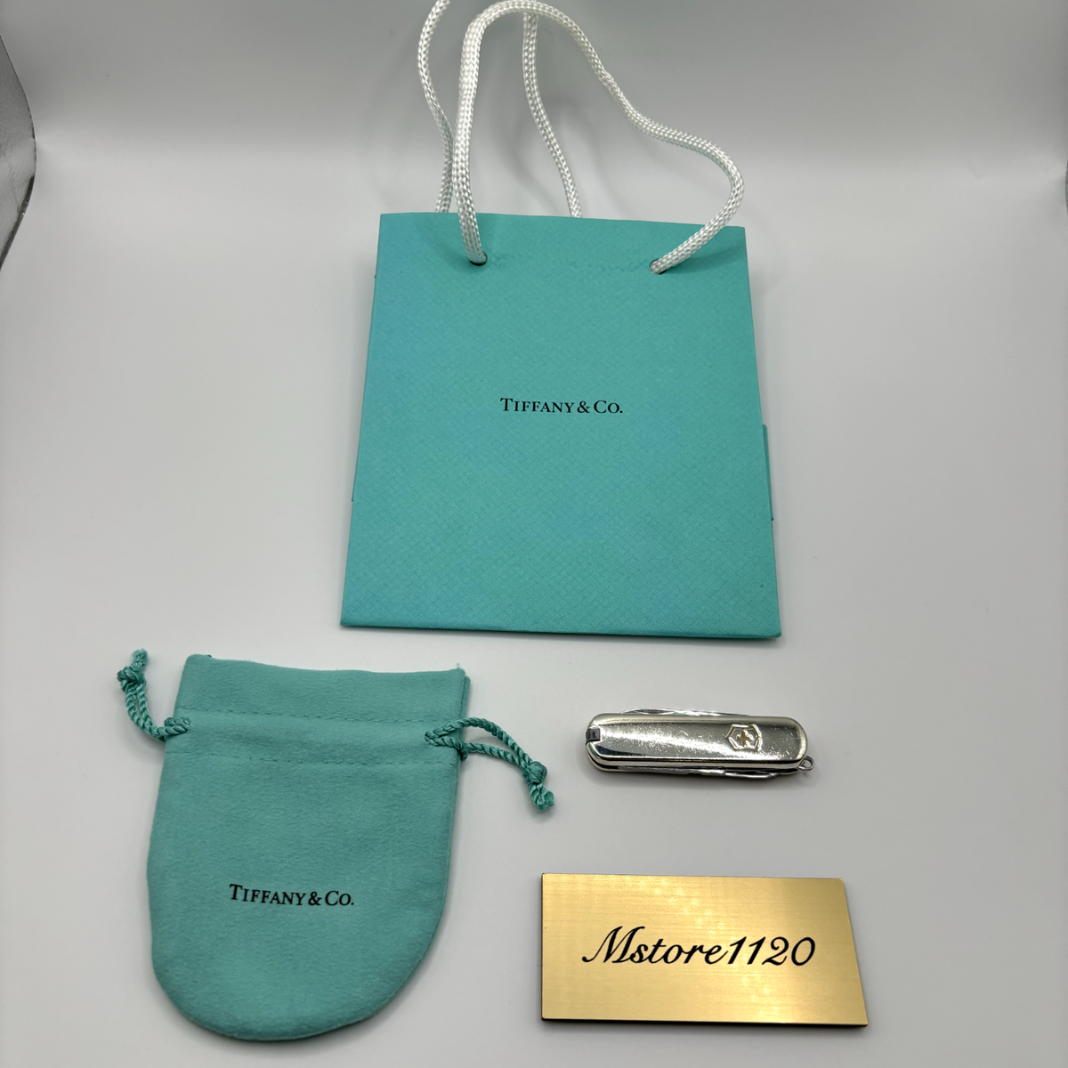 TIFFANY&Co. VICTORINOX Ag925 アーミー キーホルダー