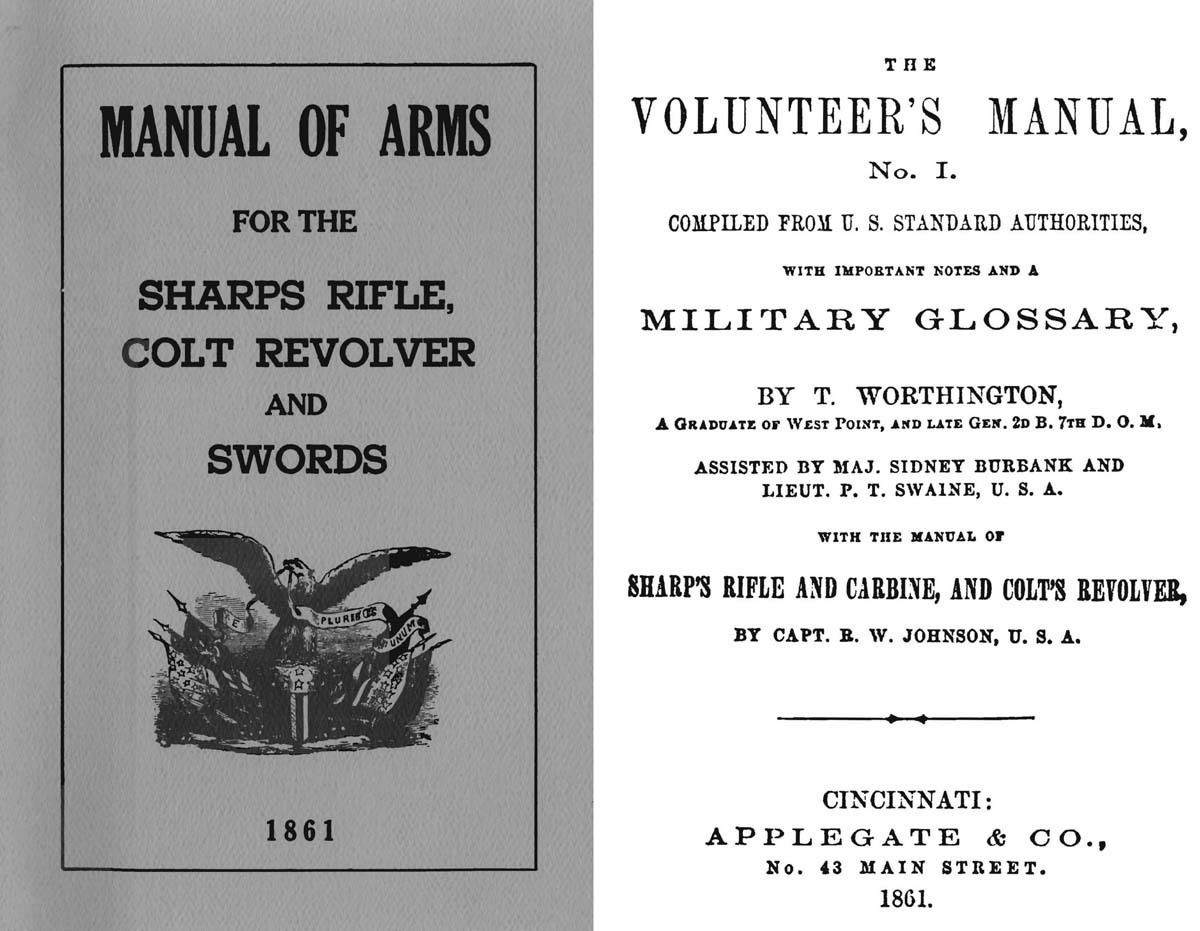 Manual of Arms 1861- Sharps Rifle, Colt Revolver & Swords | eBay
