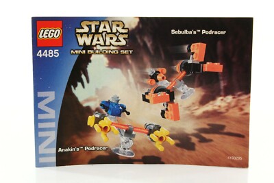 Lego Star Wars Set 4485 Sebulba's Podracer & Anakin's Podracer 100