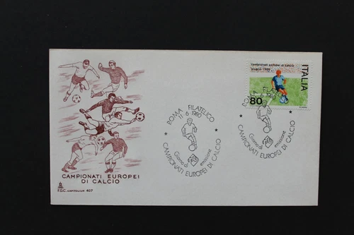 ITALY 1980 FDC European Soccer championships - Italy SC16