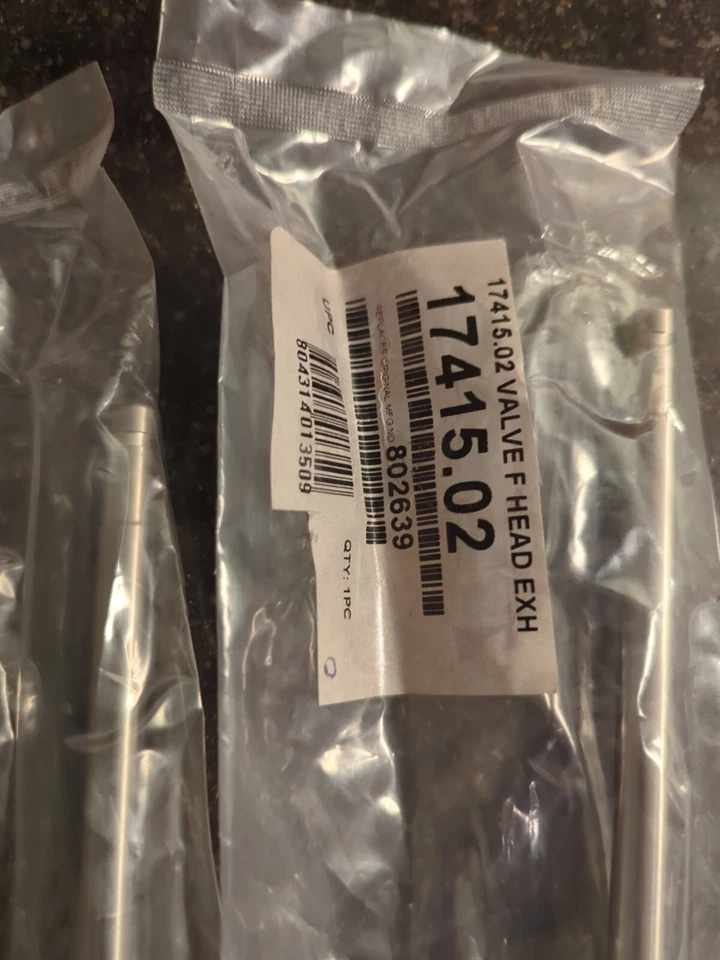 J0802639 Exhaust Valve for Jeep CJ5 CJ3 CJ6 Willys 1954-1958 Eaton Qty.2 (J38) - Image 3 of 3