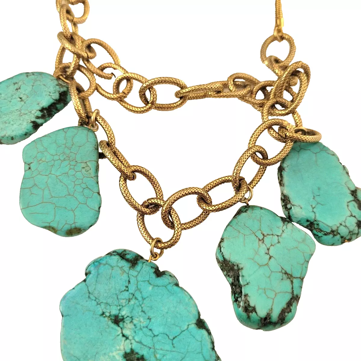 Anthropologie turquoise necklace sale