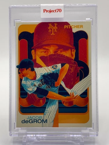 Topps Project 70 Card #859 JACOB DEGROM by MATT TAYLOR LOW PR 647 MLB NY METS