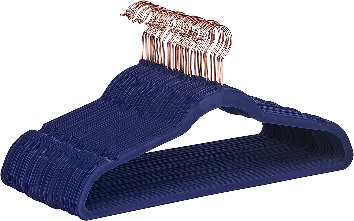 NonSlip Velvet Adult Clothes Hanger Space Saving Wardrobe Suit Coat