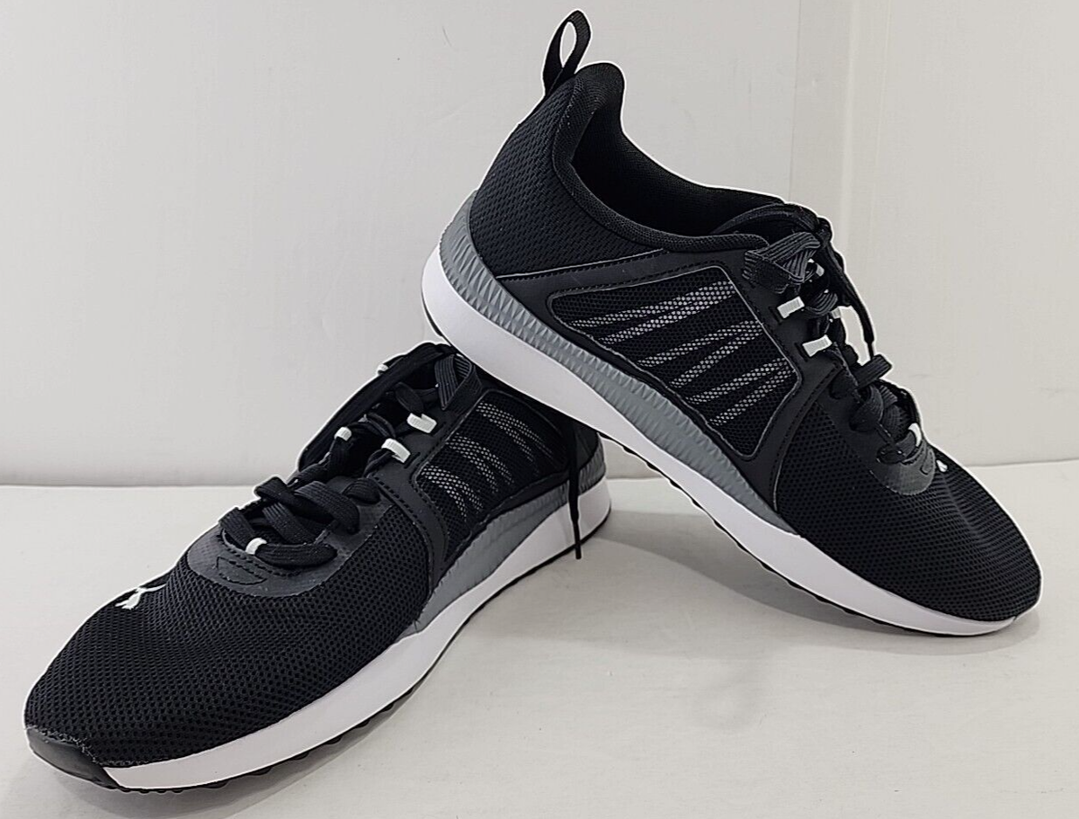 PUMA‎ Pacer Net Cage Sneaker Men\'s Size 10.5 Black Mesh Running Shoe Puma Mens Pacer Net Cage 374322-01 Black | Mercari main image 4