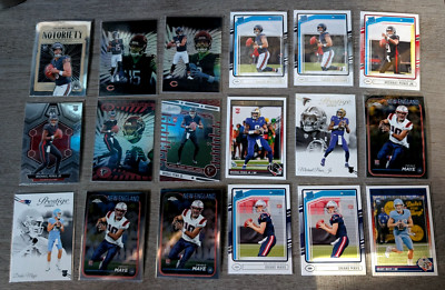 2024 NFL RC LOT - WILLIAMS McCARTHY NIX NABERS PENIX HARRISON MAYE - (100 CARDS)