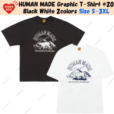 HUMAN MADE Graphic T-Shirt #20 Black White 2colors Size S-3XL | eBay 