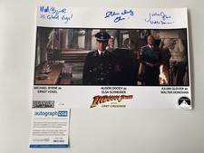 TRIO INDIANA JONES In-Person Signed Autograph 30x45 Alison Michael ACOA