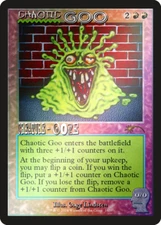 x1 *FOIL* Chaotic Goo NM | Secret Lair x Brain Dead: Creatures | MTG