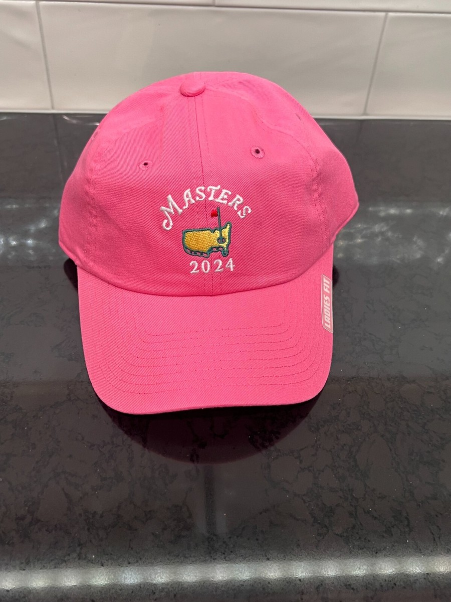 2024 Masters Ladies Fit Cap Hat Pink White New With Tags | eBay