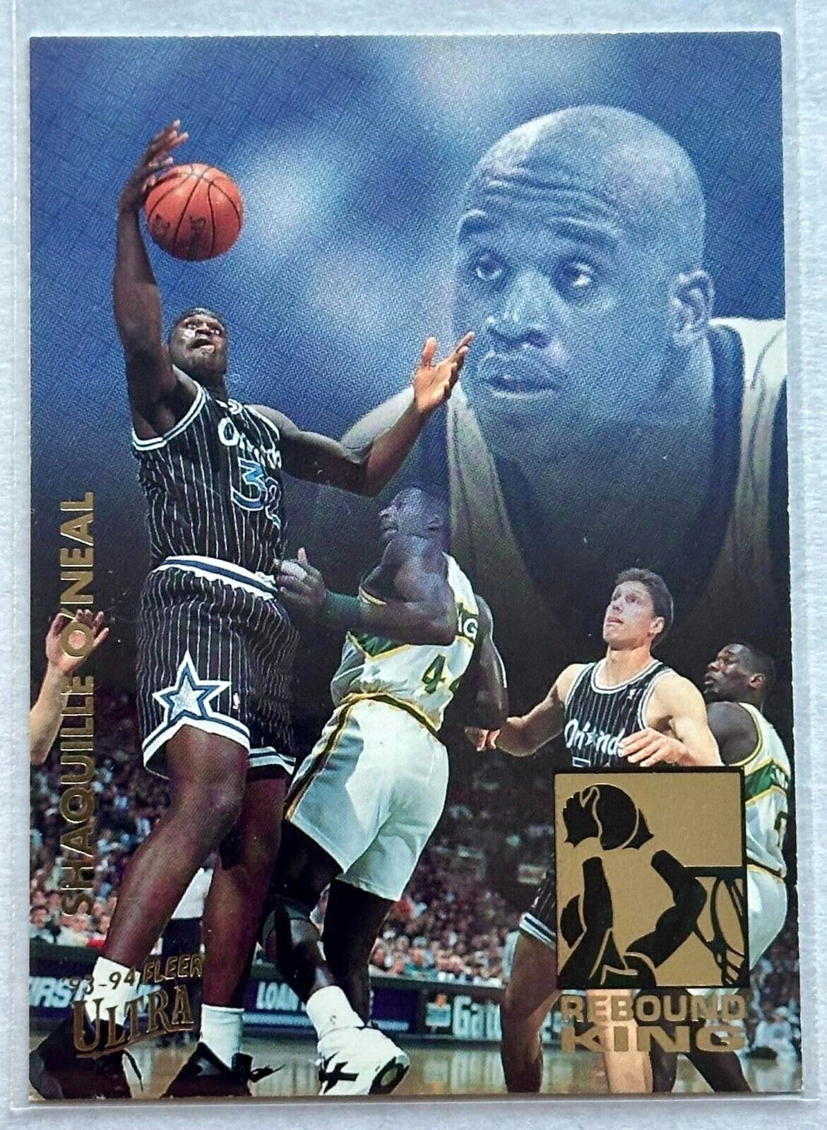 1993-94 Ultra Rebound Kings #9 Shaquille O'Neal Orlando Magic-