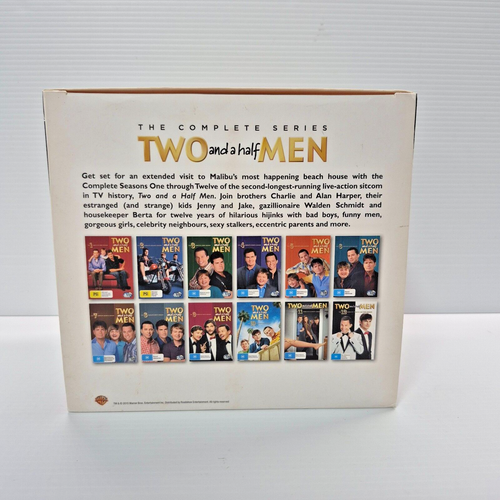 Two and a Half Men Complete Series 1-12 DVD Box Set PAL Region 4 - Picture 2 of 6