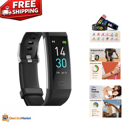 #ad All Day Activity Tracker: Heart Rate Sleep amp; Notifications Perfect for All $35.69