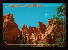 POSTCARD : UTAH - BRYCE CANYON NATIONAL PARK UT - CATHEDRALS & SPIRES