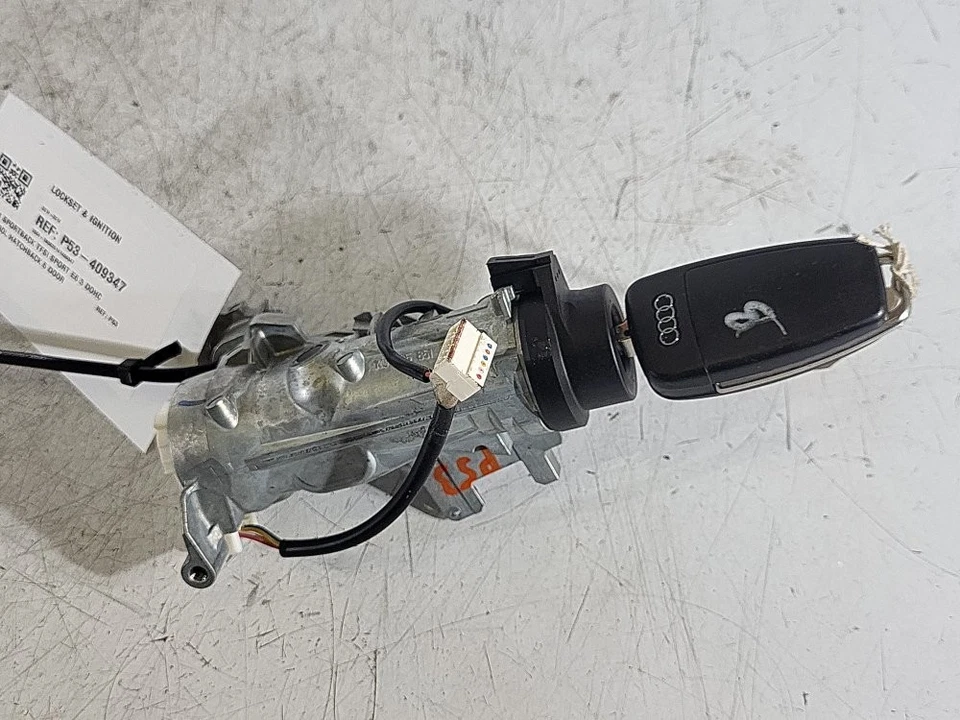 Audi A1 8X 2015-2018 999 hatchback 5 puertas juego de cerraduras y encendido 1K0905851 P53 Foto 2 de 4