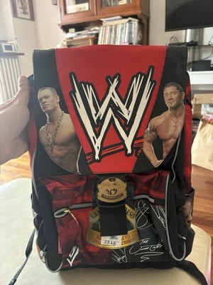 WWE Wrestling Precious Games Backpack Background + Case