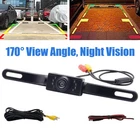 170° License Plate Frame Backup Camera Parking Reverse Night Vision Waterproof