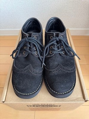 Wesco Robert William Black Mens Work Boots US Size 7.5E Excellent Condition
