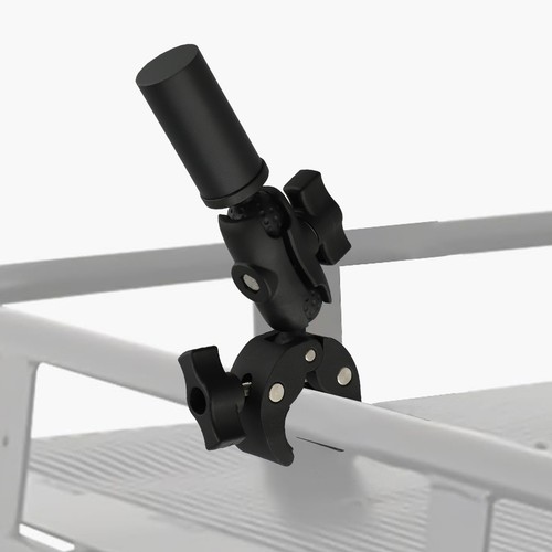 Alloy Construction Adjustable Clamp Mount Designed for Long Lasting Stability - Photo 6/12